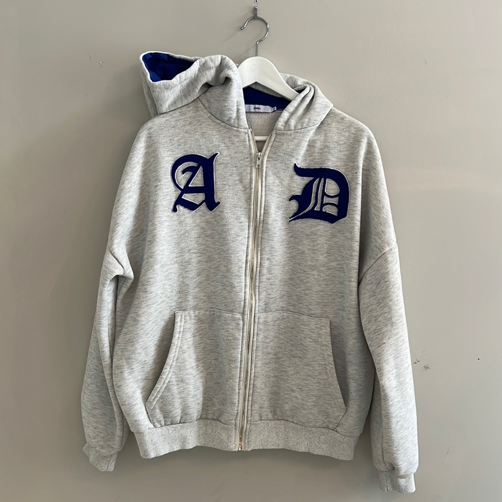 Adika AD Gray Small Oversize Hoodie